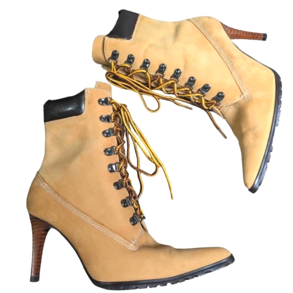 Bakers Tan Heeled Boots